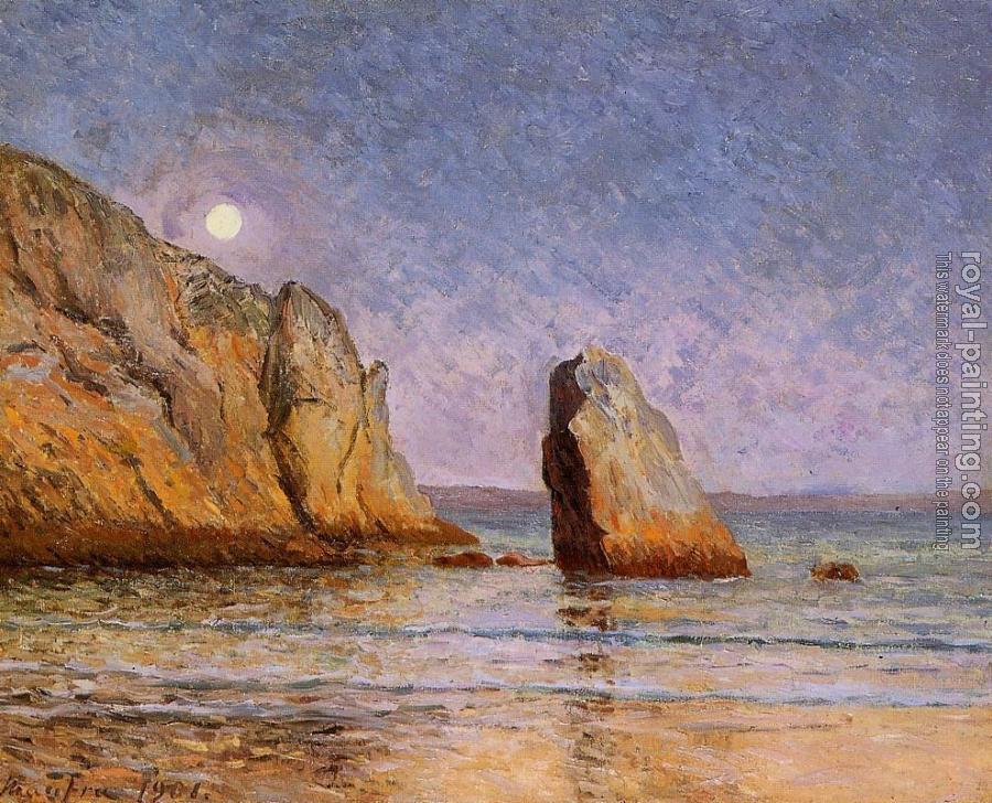 Maxime Maufra : Moonrise, Bay of Douarnenez